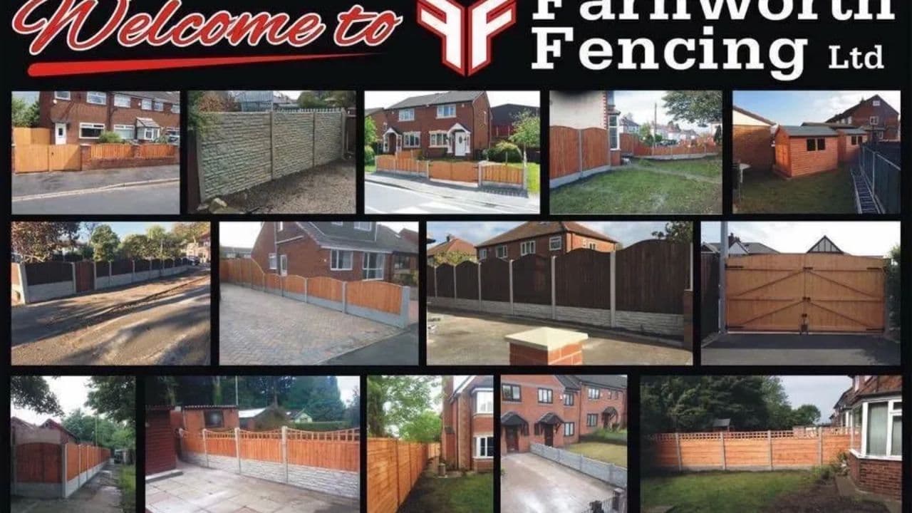 FARNWORTH FENCING LTD website screenshot