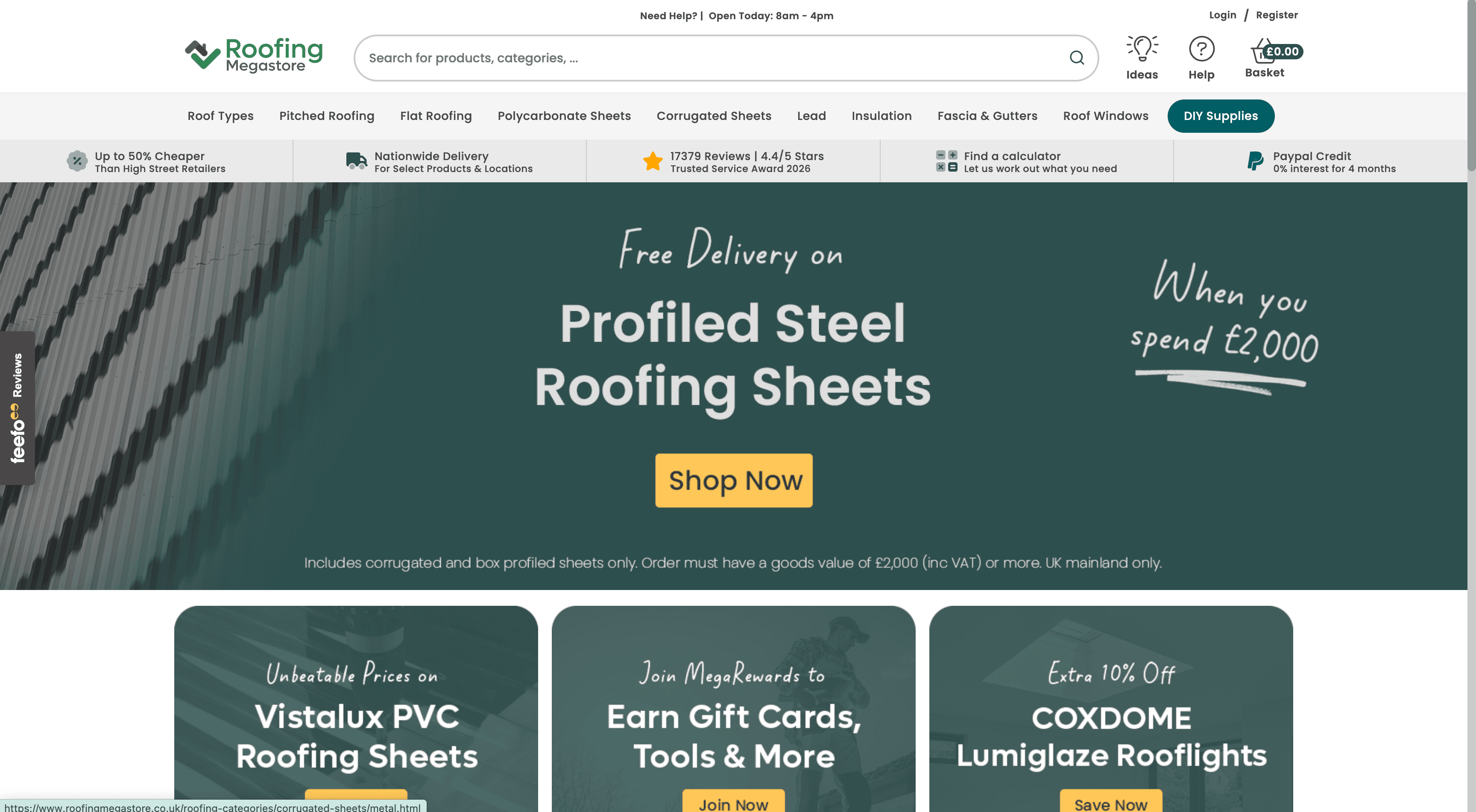 Roofing Megastore Ltd — Roofing in Daventry