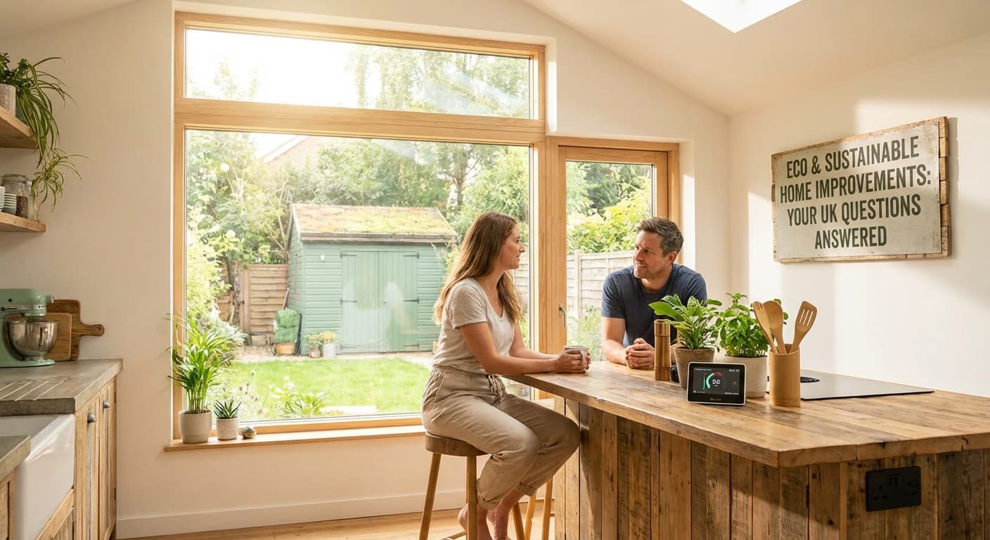 Featured image for Eco & Sustainable Home Improvements: Your UK Questions Answered