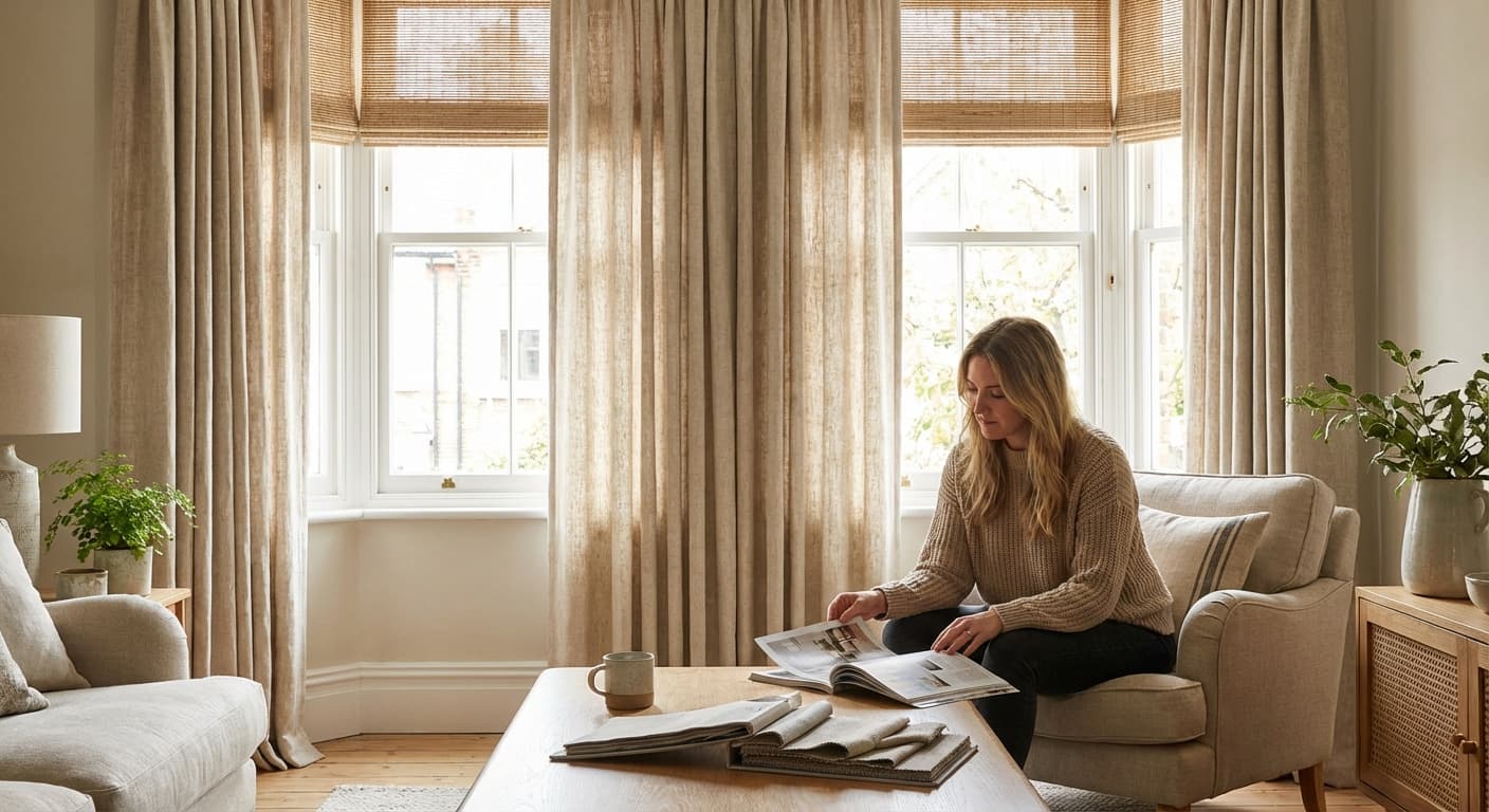 Featured image for Curtains and Blinds Guide UK: 2025 Trends & What's Next