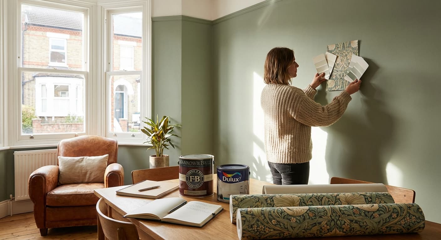 Featured image for Interior Paint Guide UK: Choose the Right Paint & Wallpaper