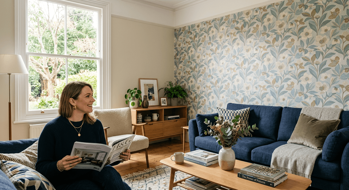 Featured image for Wallpaper Trends UK 2024: What's In, Out & Coming Next