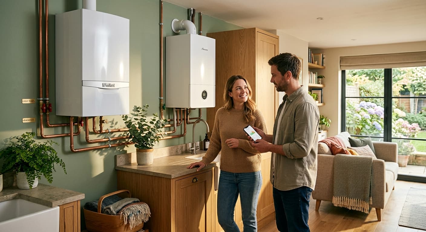 Featured image for Heat Pump vs Gas Boiler: UK Market Shifts as Costs Converge in 2025