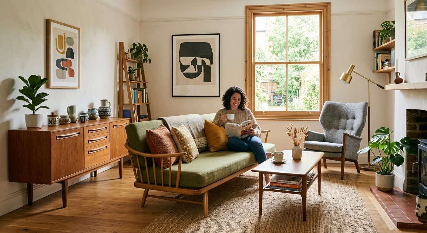 Featured image for Mid-Century Modern Furniture UK: 2025 Trends & What's Next