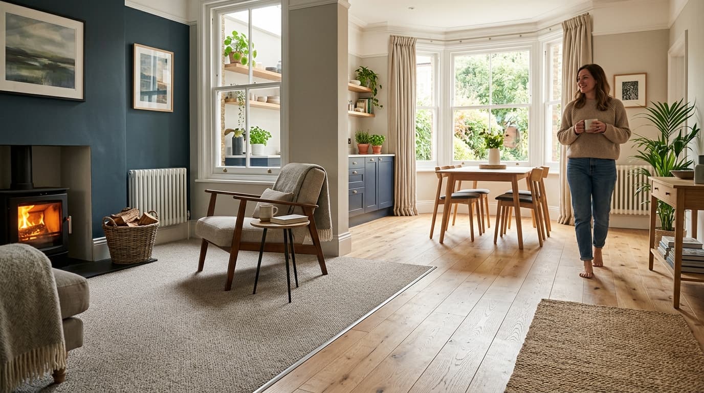 Featured image for Carpet vs Hard Flooring: UK Trends for 2024 and Beyond