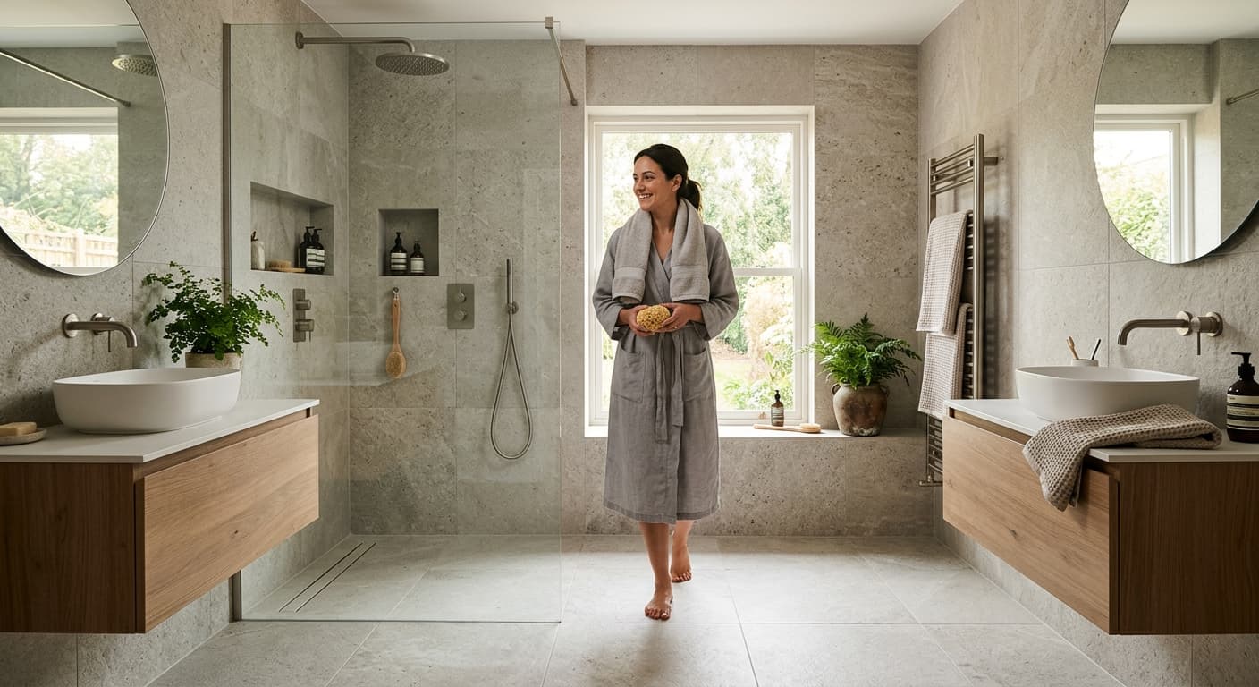 Featured image for UK Bathroom Trends 2024: Your Wet Room Installation Guide