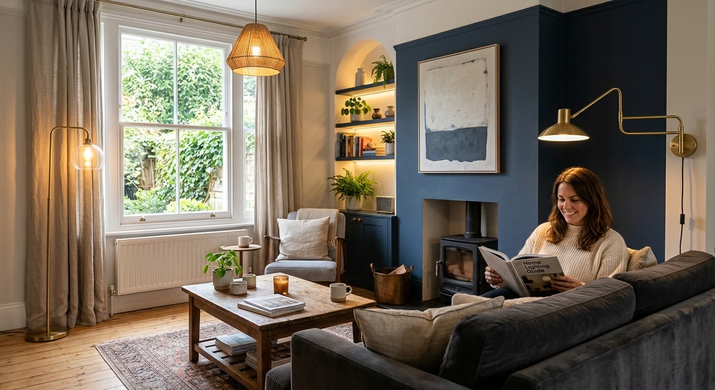 Featured image for How to Create a Living Room Lighting Plan That Works